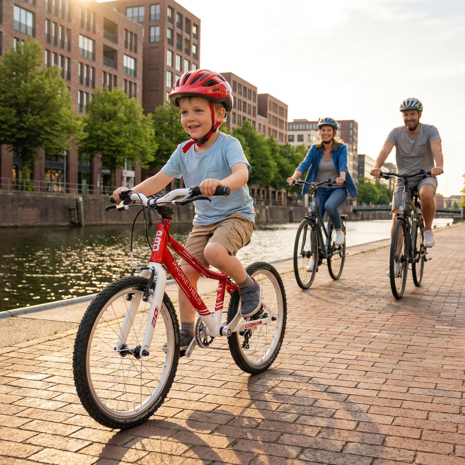 PRO Kinderrad 20 Zoll ab 6 Jahre | 7-Gang | CRIMSON RED