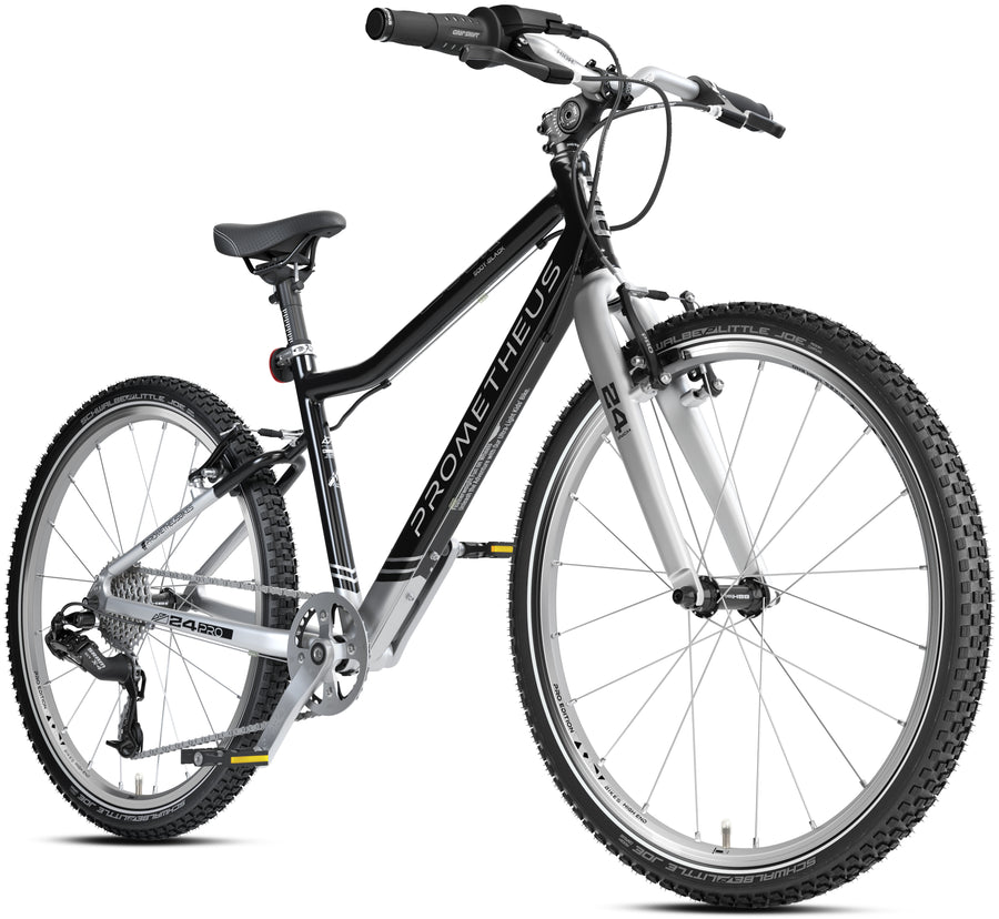 PRO Kinderfahrrad 24 Zoll – SOOT-BLACK
