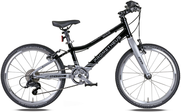 PRO Kinderrad 20 Zoll ab 6 Jahre | 7-Gang | SOOT-BLACK