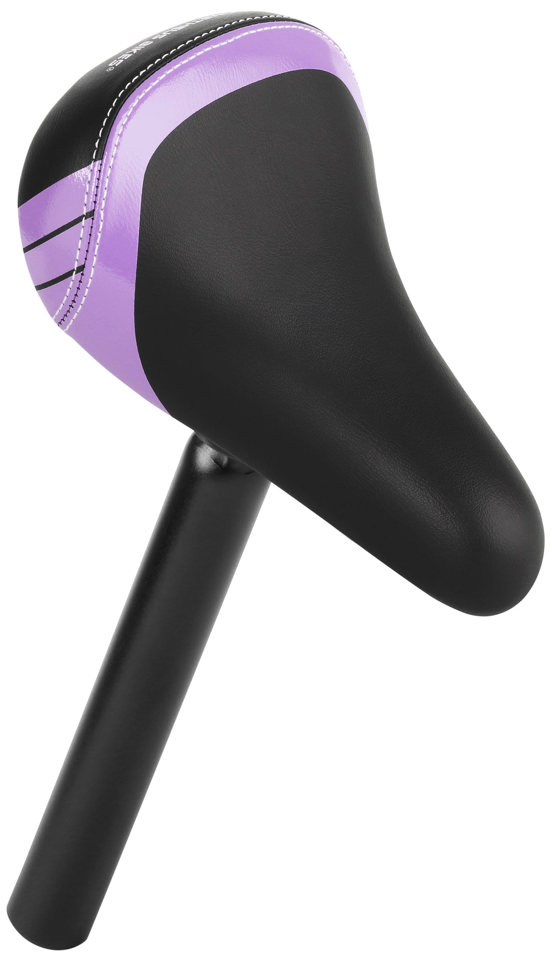 Kindersattel für 10–14 Zoll mit Alu-Stütze Ø25,4 mm – Violett