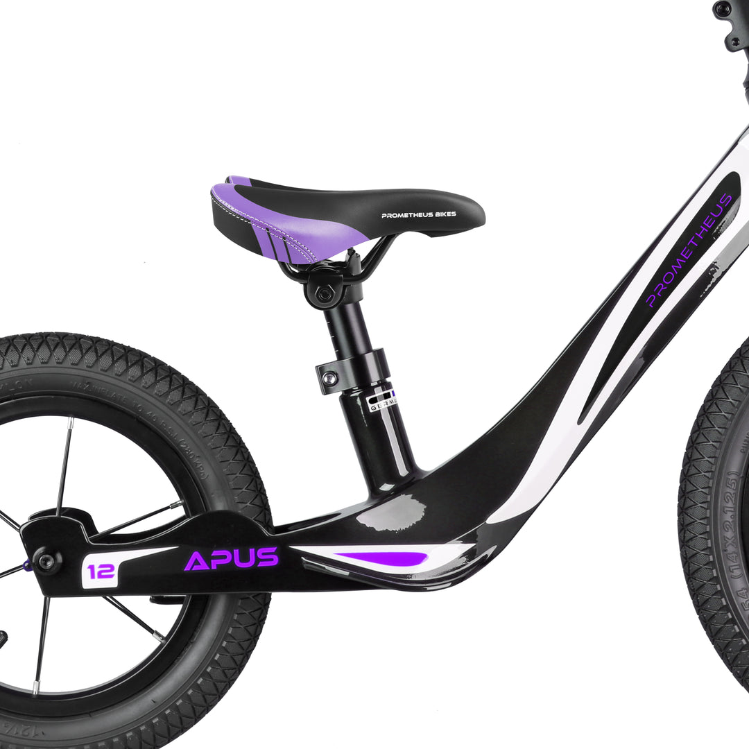 Sattel für 10 bis 16 Zoll Kinderfahrrad Laufrad in Violett