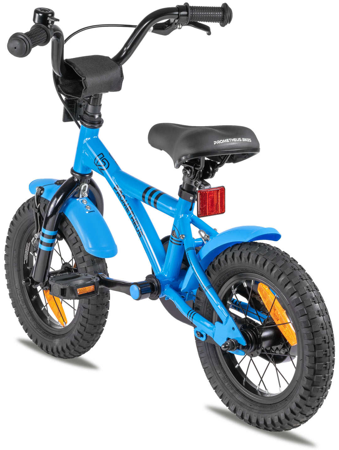 Kinderfahrrad 12 Zoll ab 3 Jahre mit Stützräder Blau & Schwarz