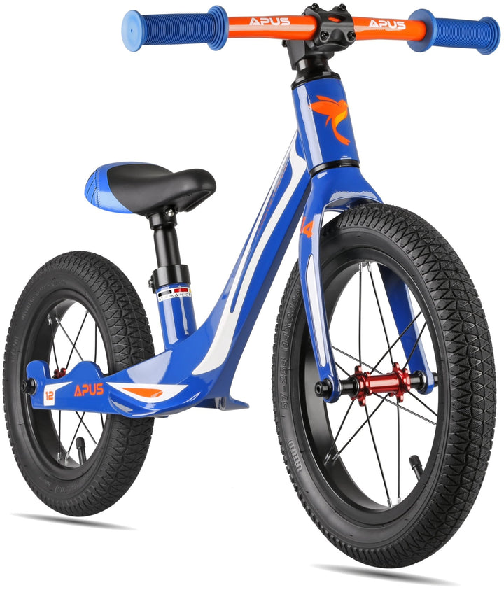 APUS Kinderlaufrad 14/12 Zol in Blau – Laufräder 12 - 14 Zoll von prometheus - bikes | prometheus - bikes