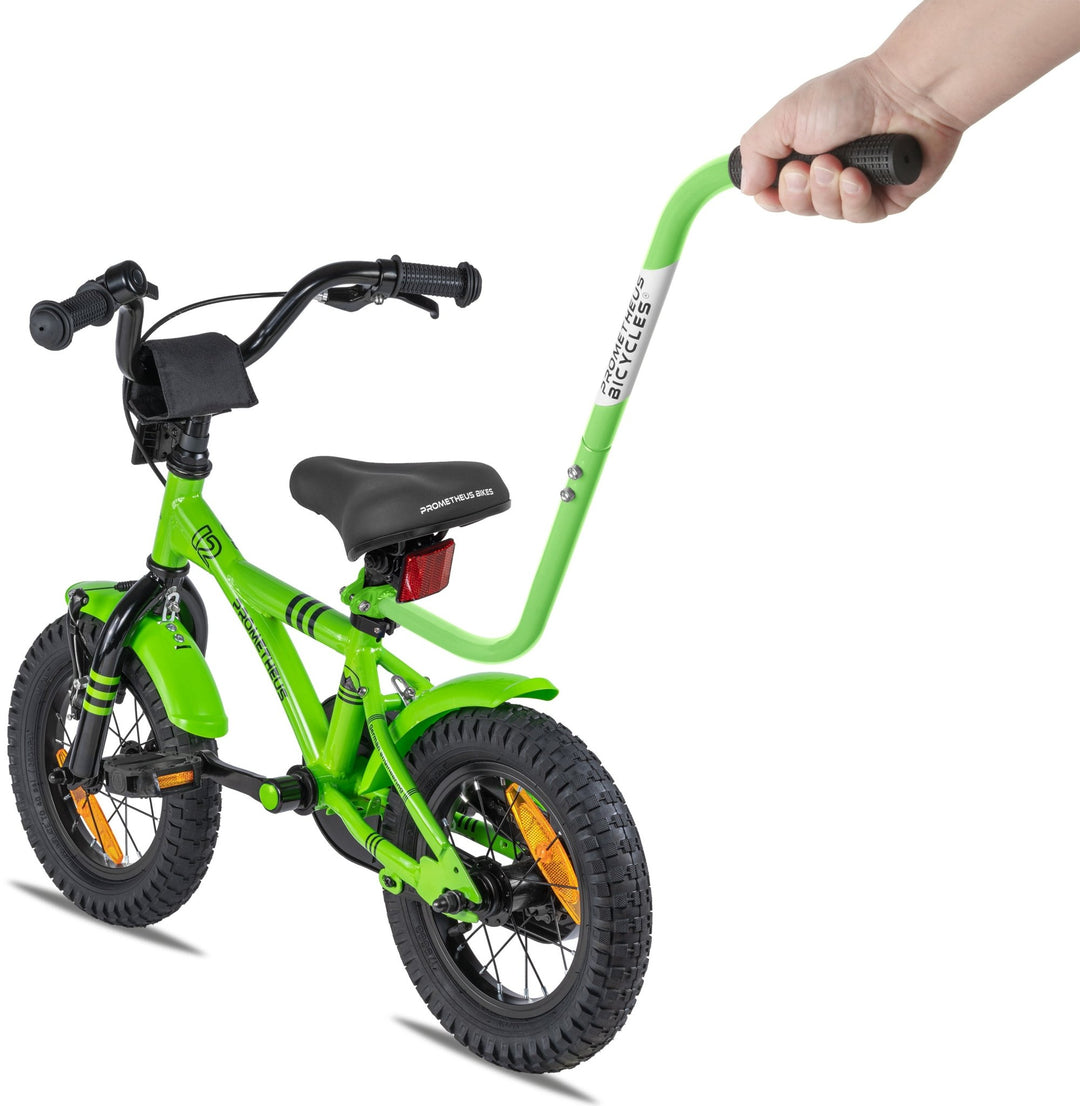 Fahrradstange Schiebestange Schubstange in Grün – Schubstange von prometheus - bikes | prometheus - bikes