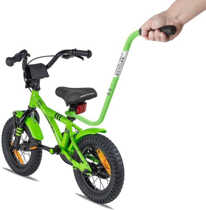 Fahrradstange Schiebestange Schubstange in Grün – Schubstange von prometheus - bikes | prometheus - bikes