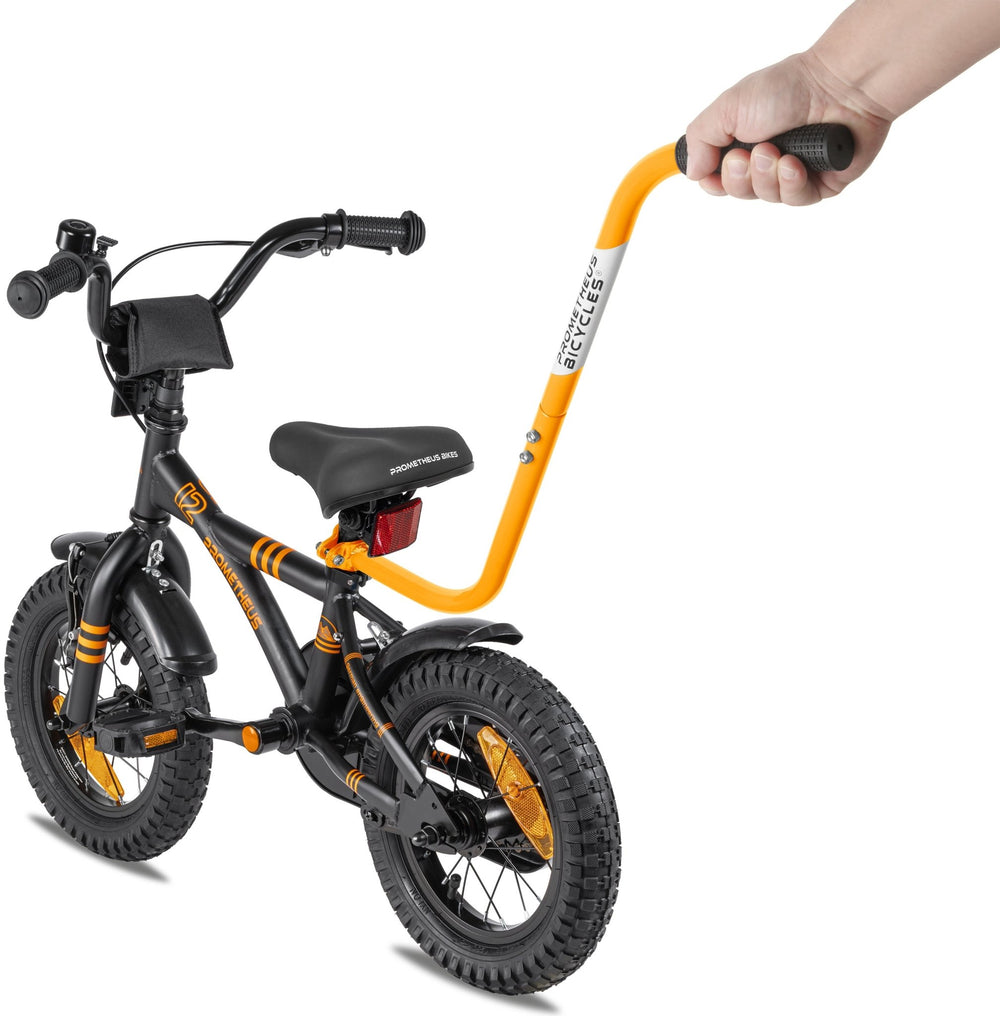 Fahrradstange Schiebestange Schubstange in Orange – Schubstange von prometheus - bikes | prometheus - bikes