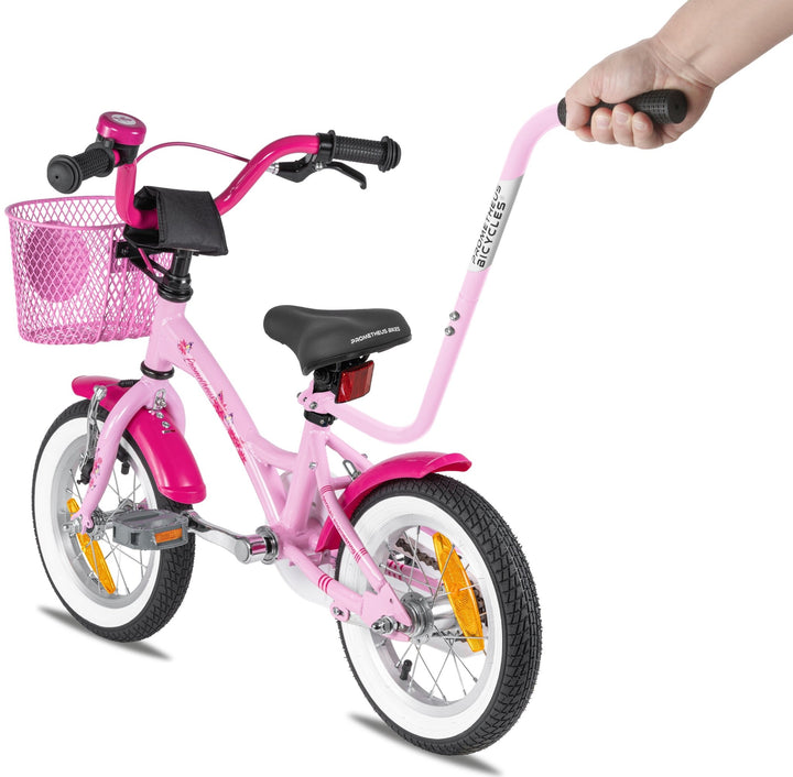 Fahrradstange Schiebestange Schubstange in Rosa – Schubstange von prometheus - bikes | prometheus - bikes