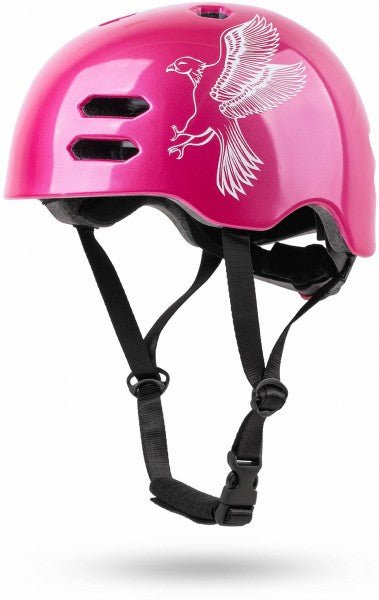 Helm Kinder Größe S 53 - 55 cm in Rosa – Schutzausrüstung von prometheus - bikes | prometheus - bikes