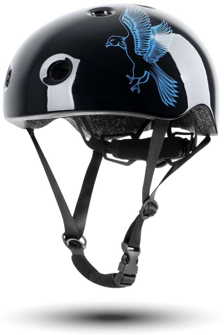 Kinderfahrradhelm XS – Blau/Schwarz – Hauptansicht