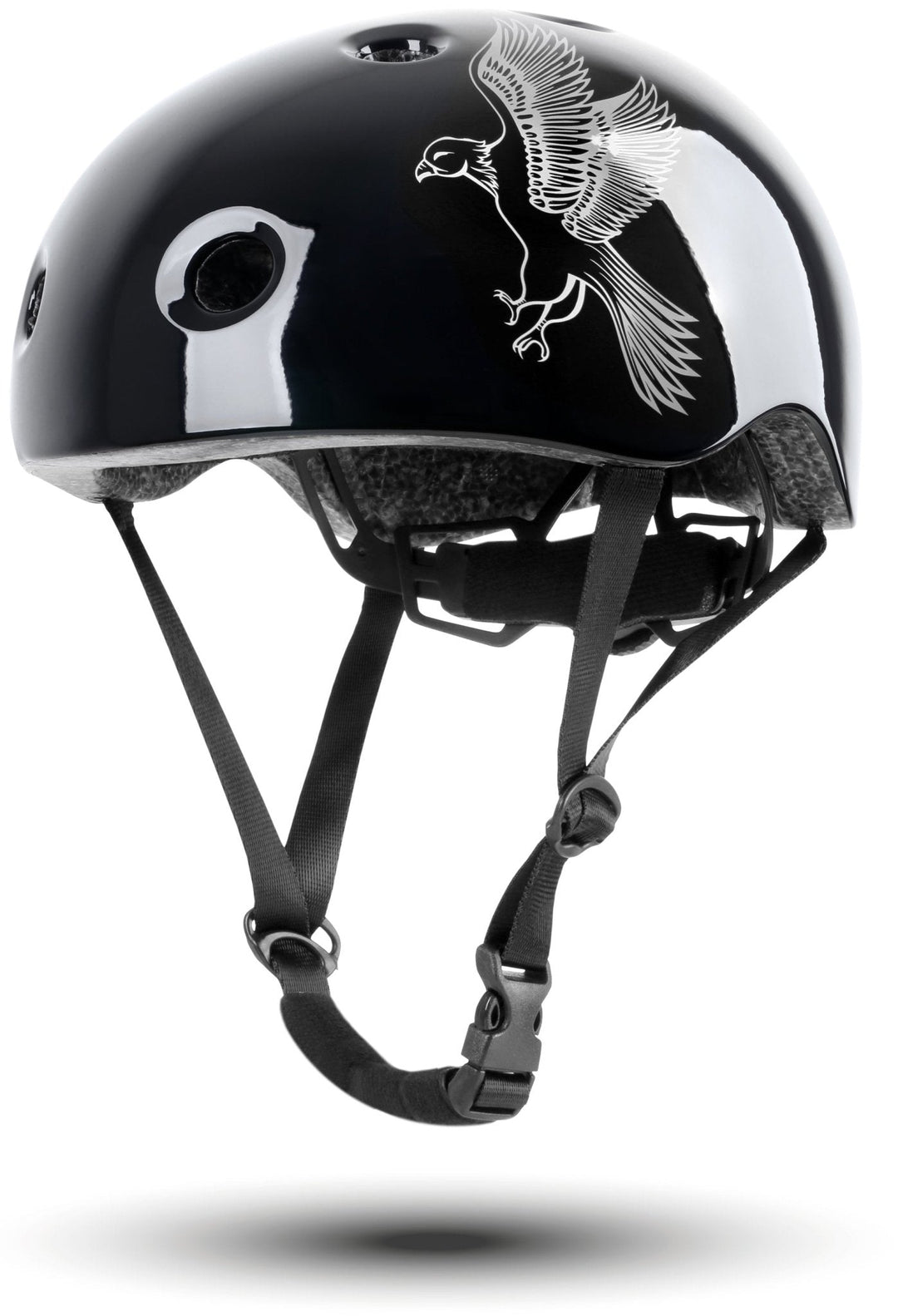 Kinderfahrradhelm XS – Weiß/Schwarz – Hauptansicht
