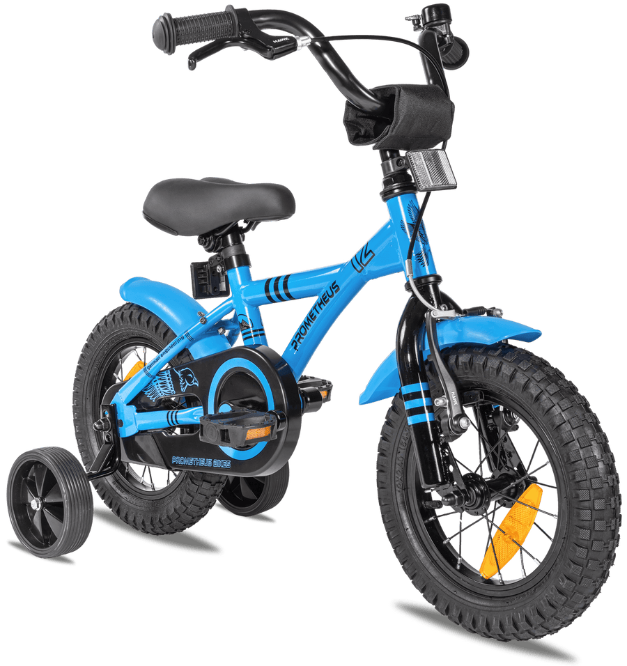 HAWK Kinderfahrrad 12 Zoll – Blau & Schwarz