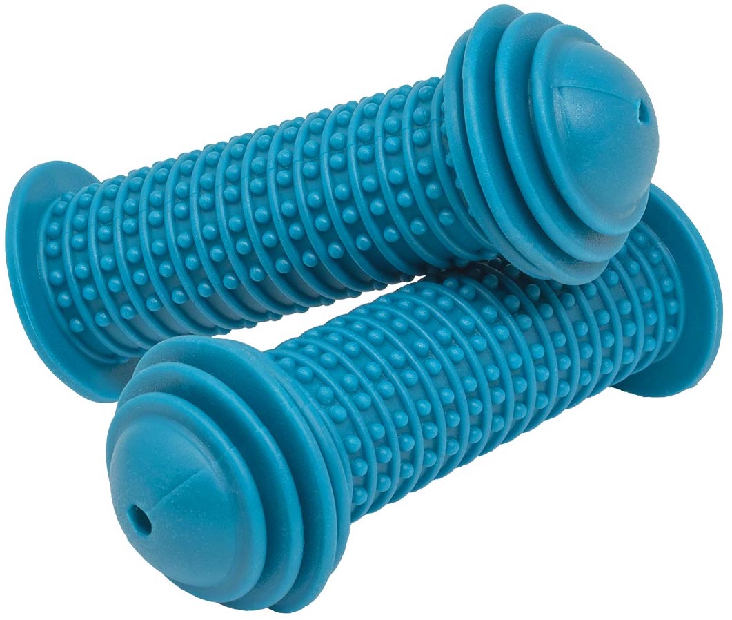 Lenkergriffe Kinder mit Sicherheitsende in Blau – Lenkergriffe von prometheus - bikes | prometheus - bikes