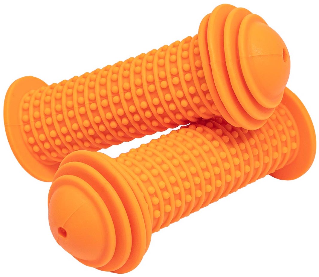 Lenkergriffe Kinder mit Sicherheitsende in Orange – Lenkergriffe von prometheus - bikes | prometheus - bikes
