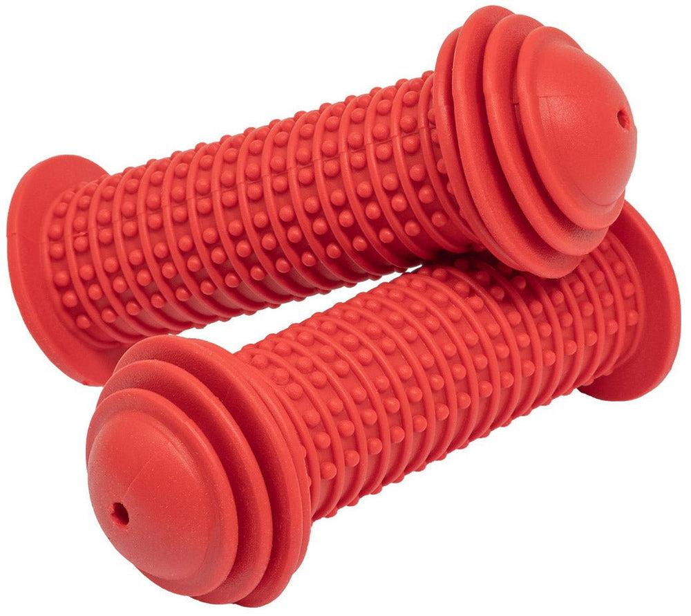 Lenkergriffe Kinder mit Sicherheitsende in Rot – Lenkergriffe von prometheus - bikes | prometheus - bikes