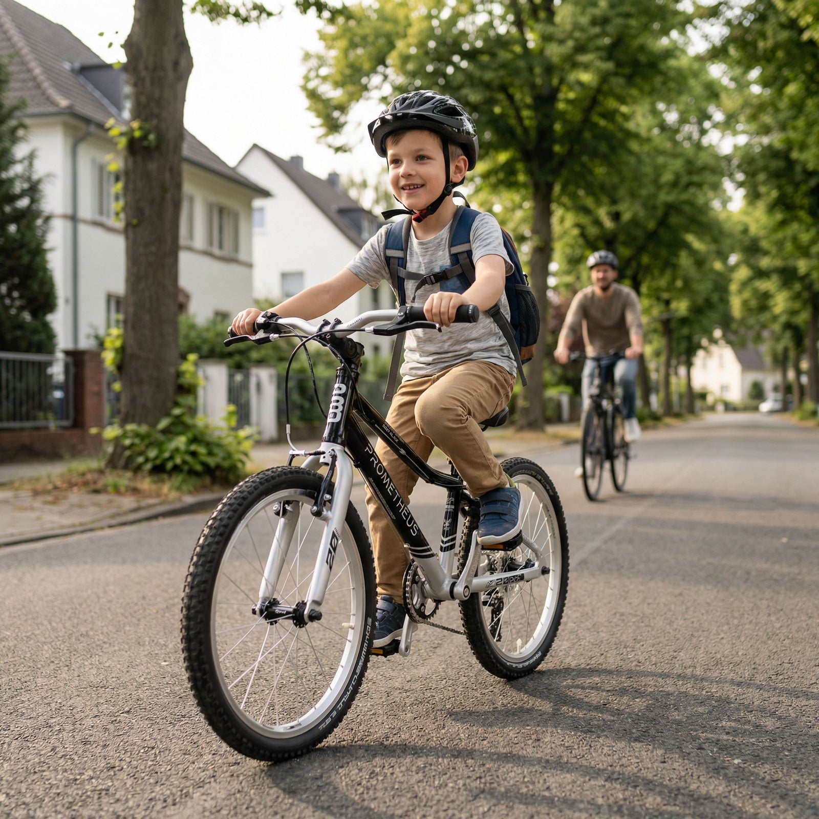 PRO Kinderrad 20 Zoll ab 6 Jahre | 7-Gang | SOOT-BLACK