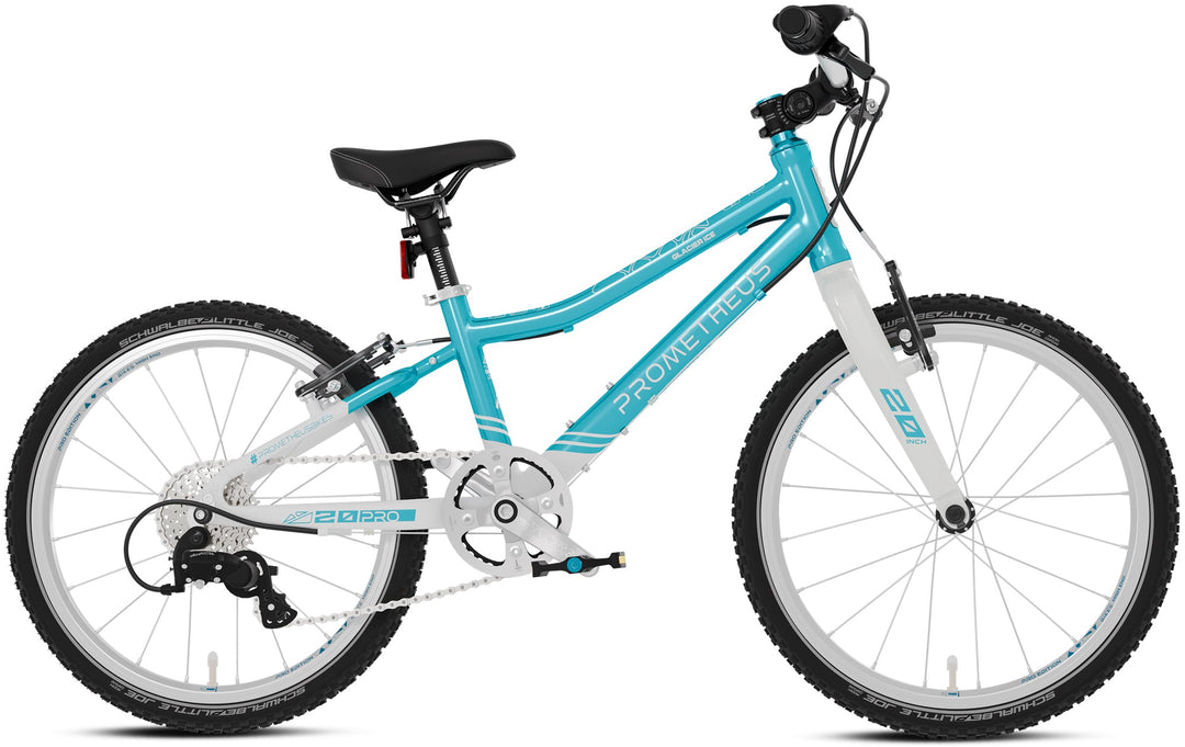 PRO Kinderrad 20 Zoll ab 6 Jahre | 7 - Gang | GLACIER ICE – Kinderfahrrad 20 Zoll von prometheus - bikes | prometheus - bikes
