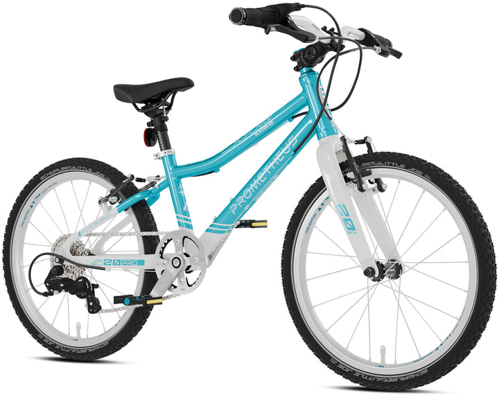 PRO Kinderrad 20 Zoll ab 6 Jahre | 7 - Gang | GLACIER ICE – Kinderfahrrad 20 Zoll von prometheus - bikes | prometheus - bikes