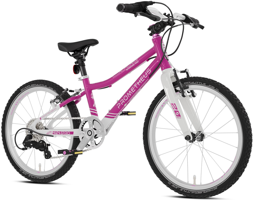 PRO Kinderrad 20 Zoll ab 6 Jahre | 7 - Gang | SHOCKING PINK – Kinderfahrrad 20 Zoll von prometheus - bikes | prometheus - bikes