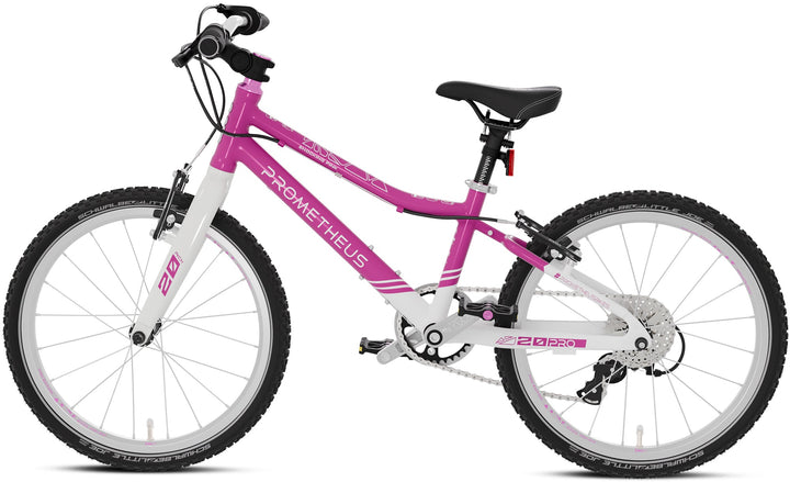 PRO Kinderrad 20 Zoll ab 6 Jahre | 7 - Gang | SHOCKING PINK – Kinderfahrrad 20 Zoll von prometheus - bikes | prometheus - bikes