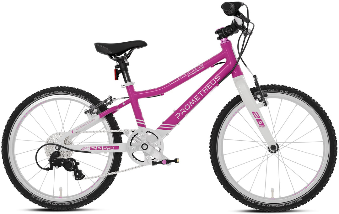 PRO Kinderrad 20 Zoll ab 6 Jahre | 7 - Gang | SHOCKING PINK – Kinderfahrrad 20 Zoll von prometheus - bikes | prometheus - bikes