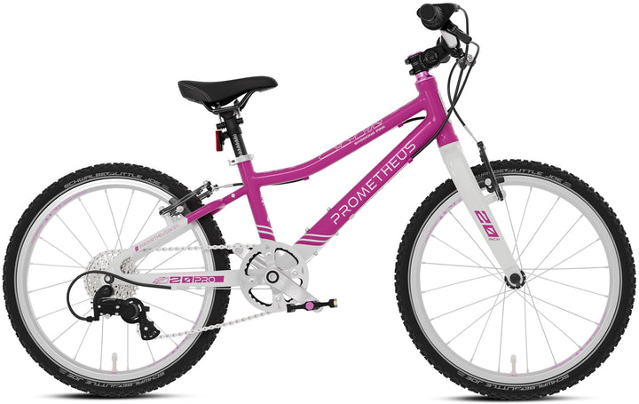 PRO Kinderrad 20 Zoll ab 6 Jahre | 7 - Gang | SHOCKING PINK – Kinderfahrrad 20 Zoll von prometheus - bikes | prometheus - bikes