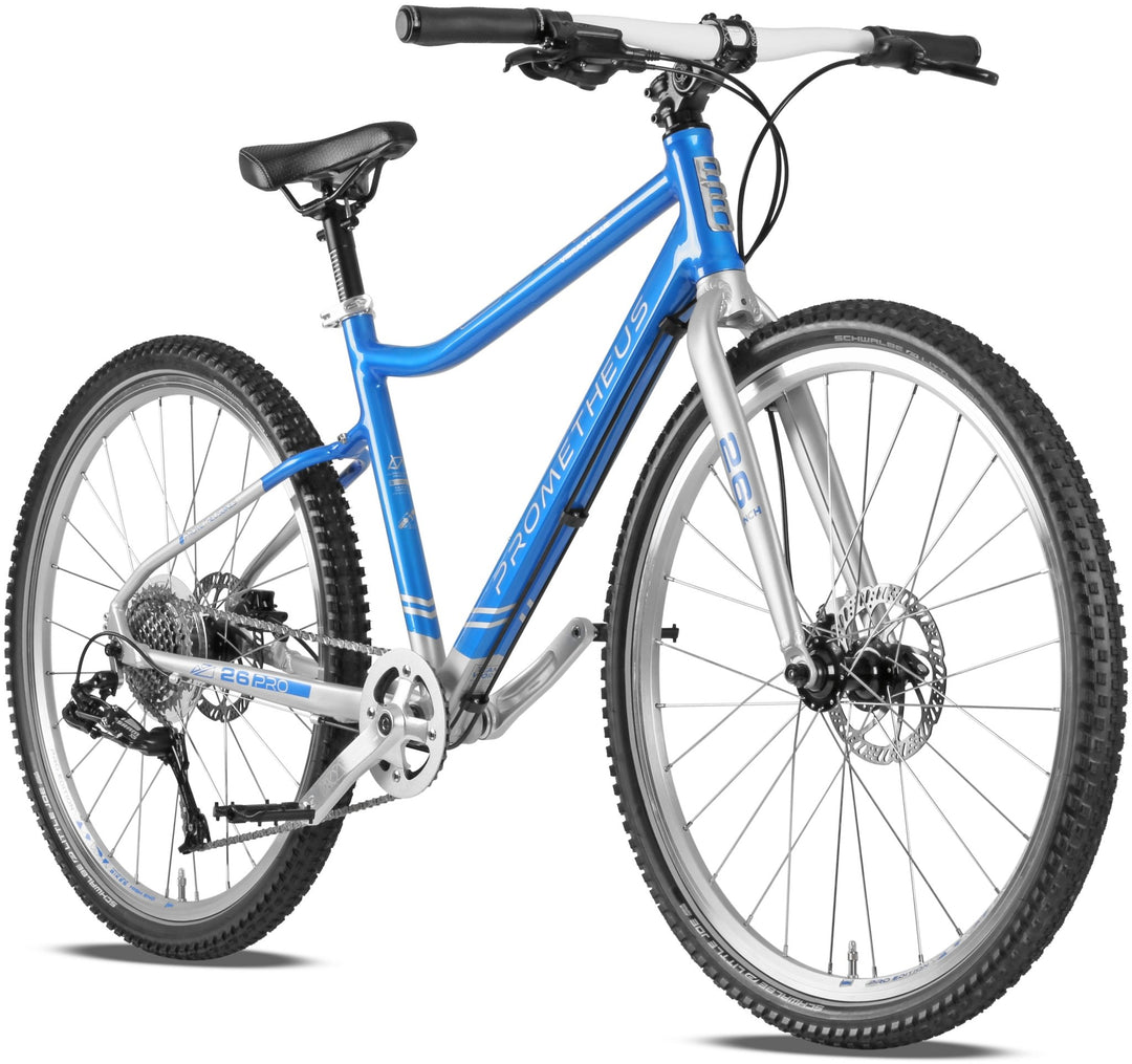 PRO Kinderrad 26 Zoll ab 10 Jahre | 9 - Gang | VIBRANT BLUE – Kinderfahrrad 26 Zoll von prometheus - bikes | prometheus - bikes