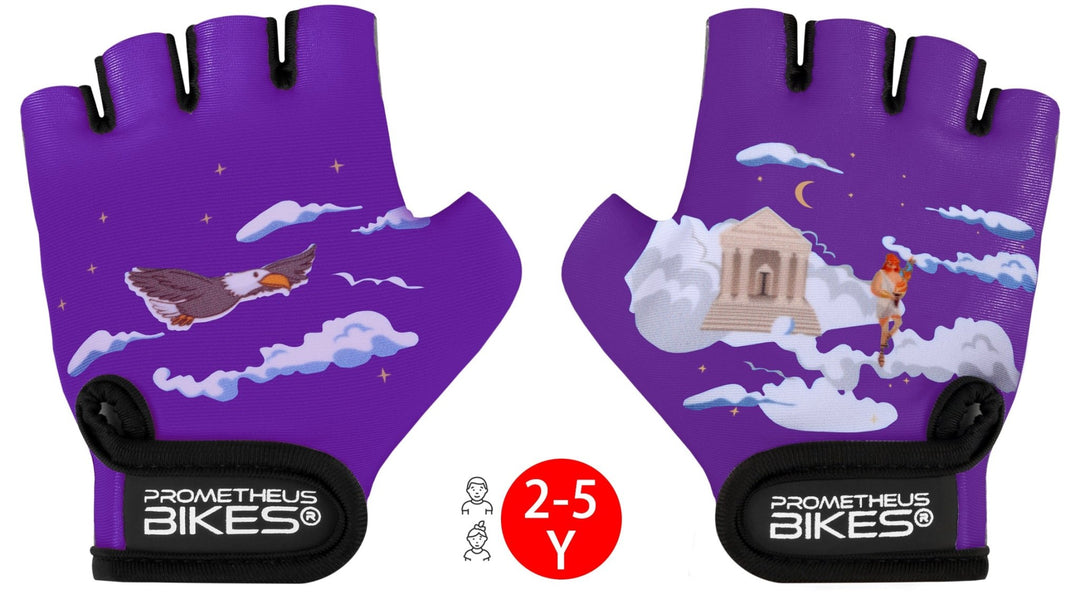 Radhandschuhe Kinder 2 bis 5 Jahre | Fingerlos Gr. S – Schutzausrüstung von prometheus - bikes | prometheus - bikes