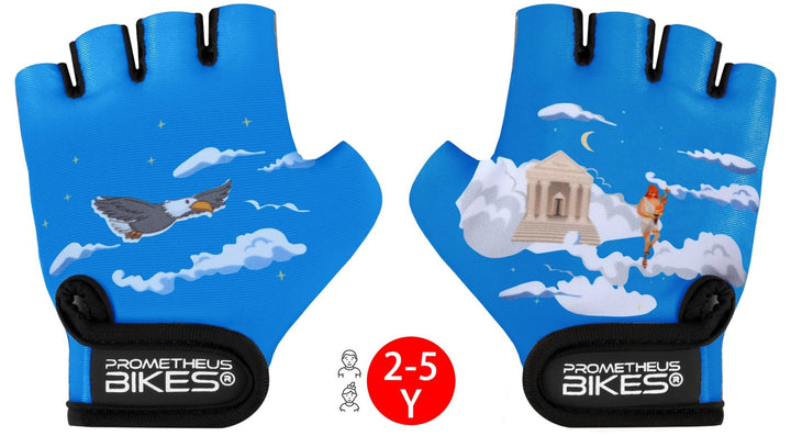 Radhandschuhe Kinder 2 bis 5 Jahre | Fingerlos Gr. S – Schutzausrüstung von prometheus - bikes | prometheus - bikes