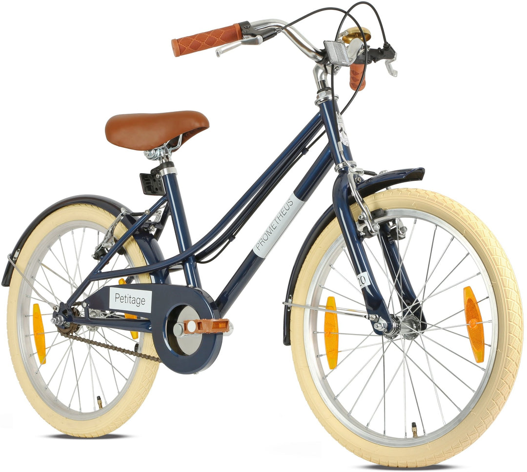 RETRO Kinderrad ab 6 - 7 Jahre in 20 Zoll | Blau – Kinderfahrrad 16 Zoll von prometheus - bikes | prometheus - bikes
