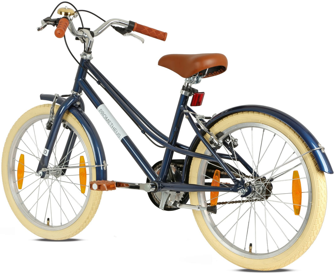 RETRO Kinderrad ab 6 - 7 Jahre in 20 Zoll | Blau – Kinderfahrrad 16 Zoll von prometheus - bikes | prometheus - bikes