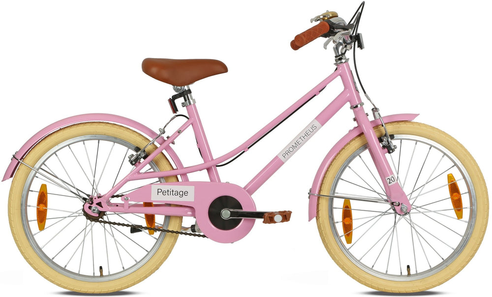 RETRO Kinderrad ab 6 - 7 Jahre in 20 Zoll | Rosa – Kinderfahrrad 16 Zoll von prometheus - bikes | prometheus - bikes