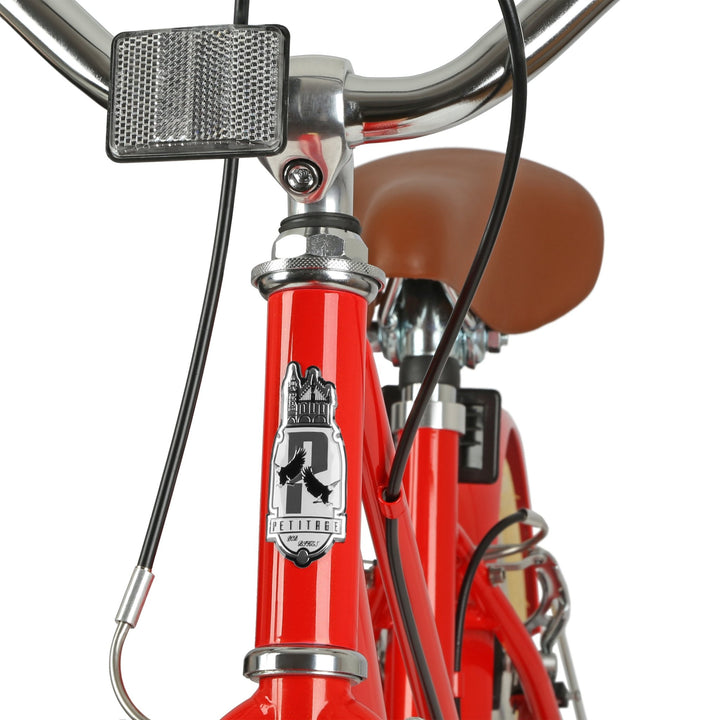 RETRO Kinderrad ab 6 - 7 Jahre in 20 Zoll | Rot – Kinderfahrrad 16 Zoll von prometheus - bikes | prometheus - bikes