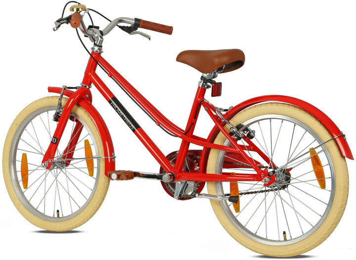 RETRO Kinderrad ab 6 - 7 Jahre in 20 Zoll | Rot – Kinderfahrrad 16 Zoll von prometheus - bikes | prometheus - bikes