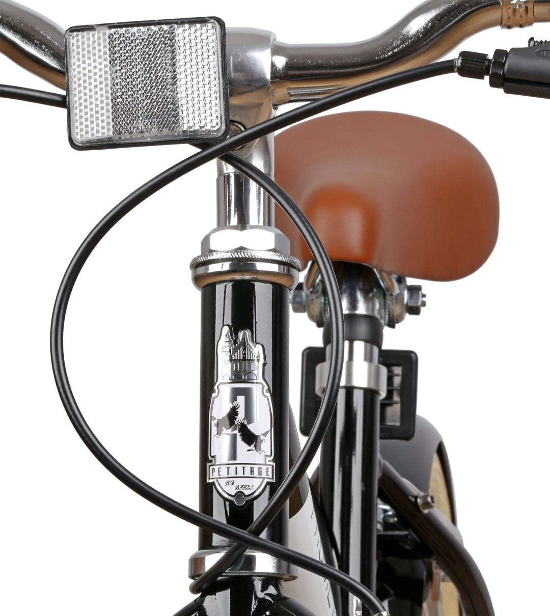 RETRO Kinderrad ab 6 - 7 Jahre in 20 Zoll | Schwarz – Kinderfahrrad 16 Zoll von prometheus - bikes | prometheus - bikes