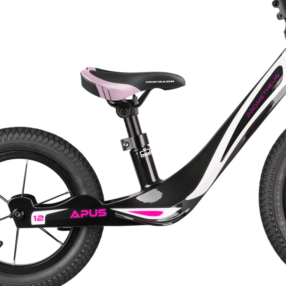 Sattel für 10 bis 16 Zoll Kinderfahrrad Laufrad in Rosa – Fahrradsättel von prometheus - bikes | prometheus - bikes