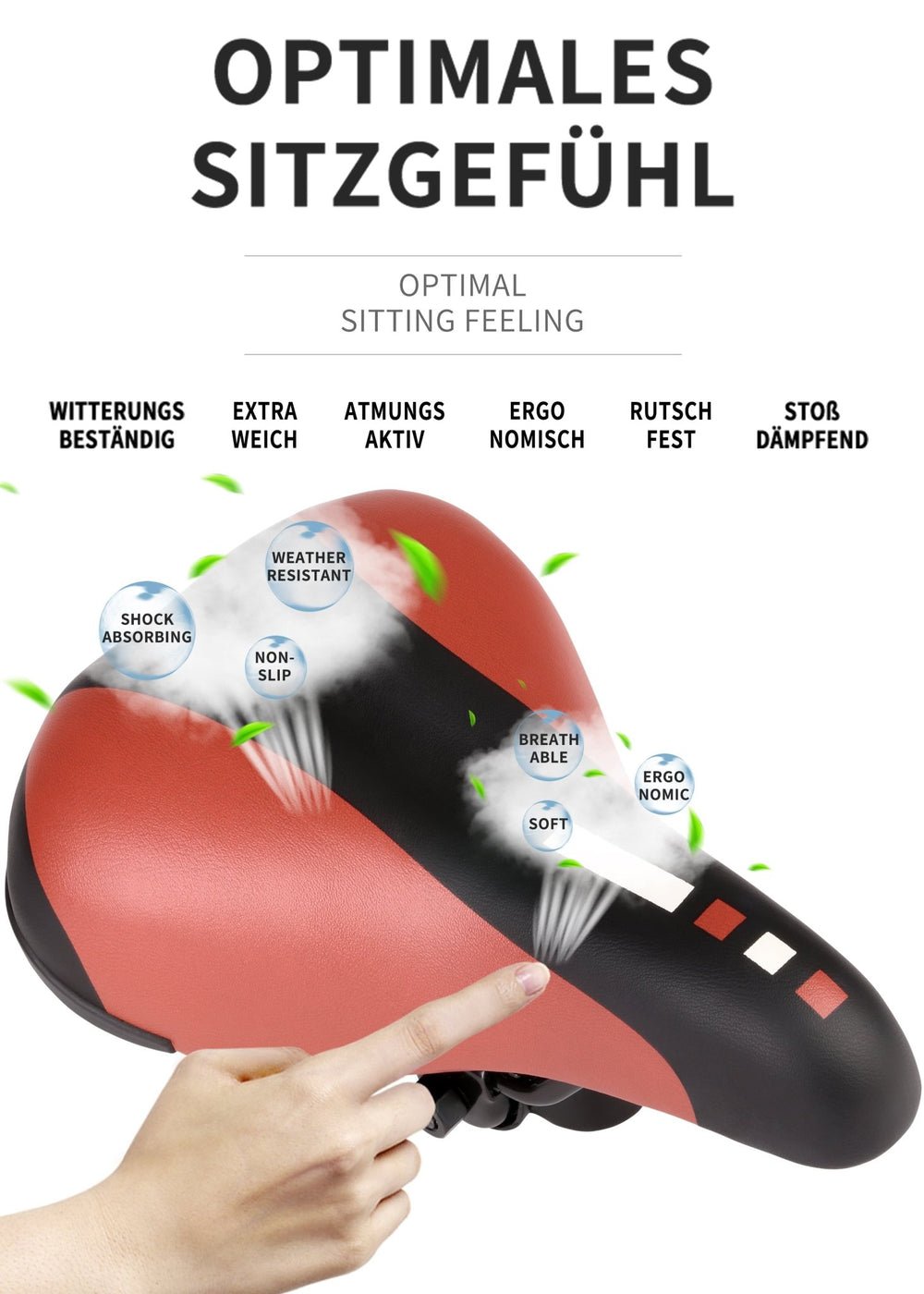 Sattel für 12 - 18 Zoll Kinderräder in Braun/Bronze – Fahrradsättel von prometheus - bikes | prometheus - bikes