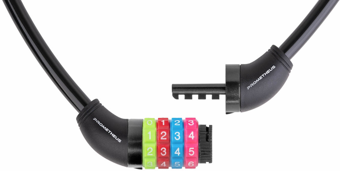 Zahlenschloss Kinder in Schwarz – Fahrradschlösser von prometheus - bikes | prometheus - bikes